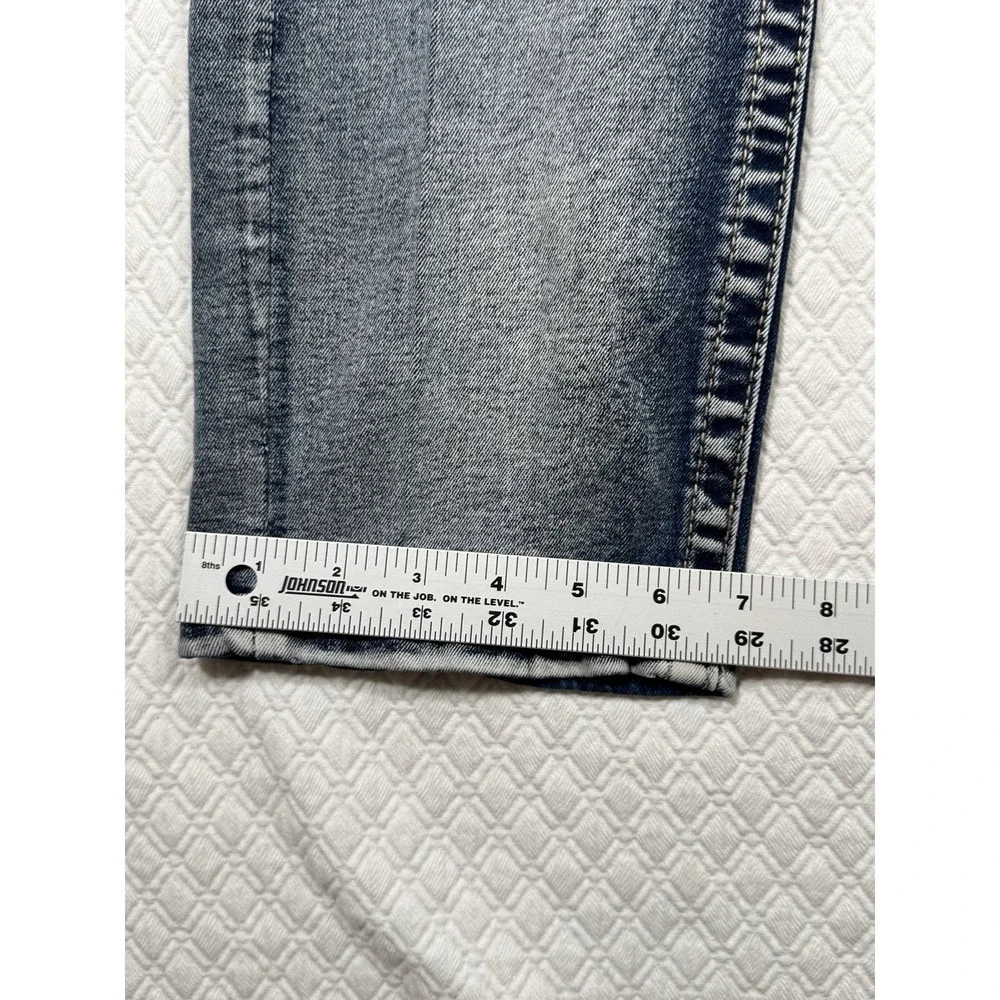 Blue Cult Tech Denim Mens Thick Stitch Jeans Fits 39x33 NWT (Tag 36) Bikercore